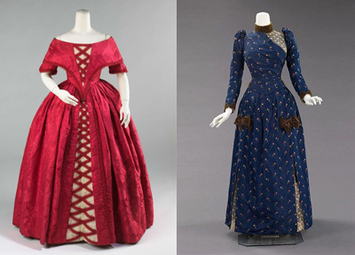 Платья 19 века